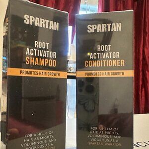 Spartan Root Activator Shampoo & Conditioner Set (Promotes Hair Growth)